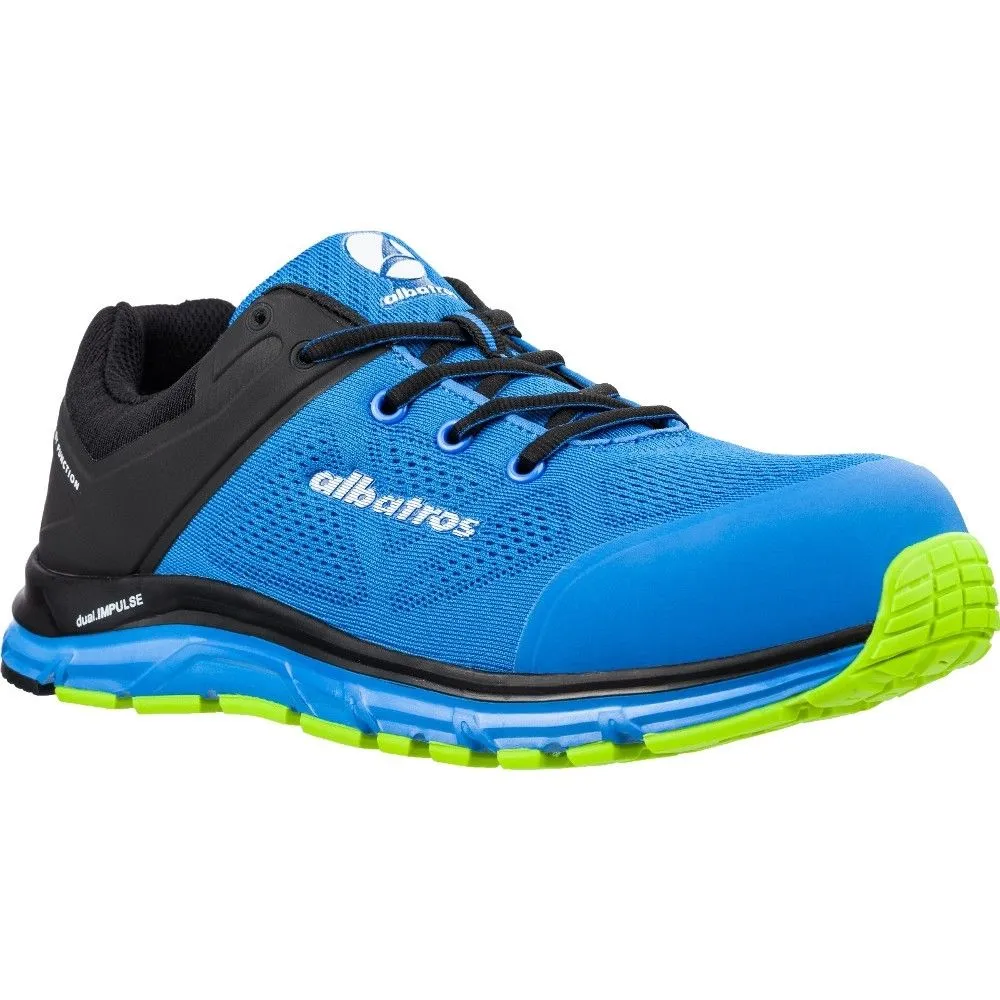 Albatros Mens Lift Blue Impulse Low Light Safety Trainers