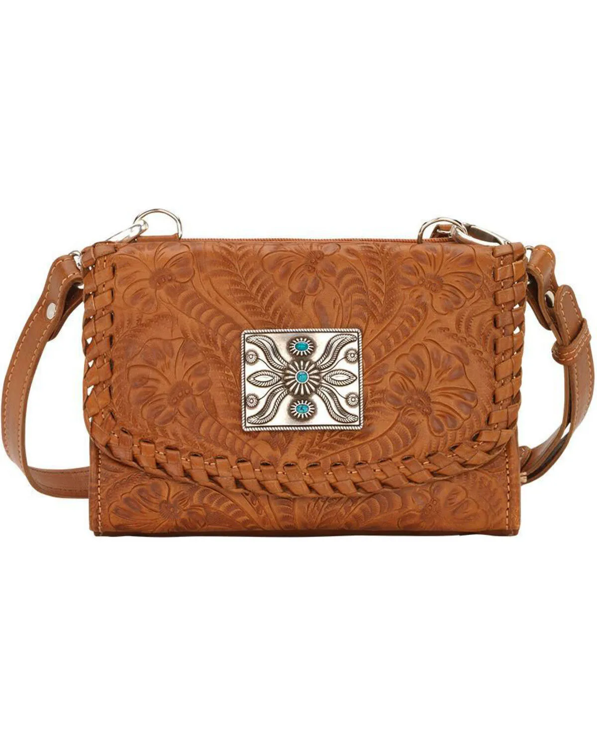 American West Women's Two Step Small Crossbody Bag