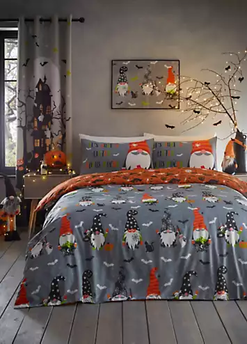 Bedlam Scary Gonks Glow In The Dark Halloween Duvet Cover Set | Kaleidoscope