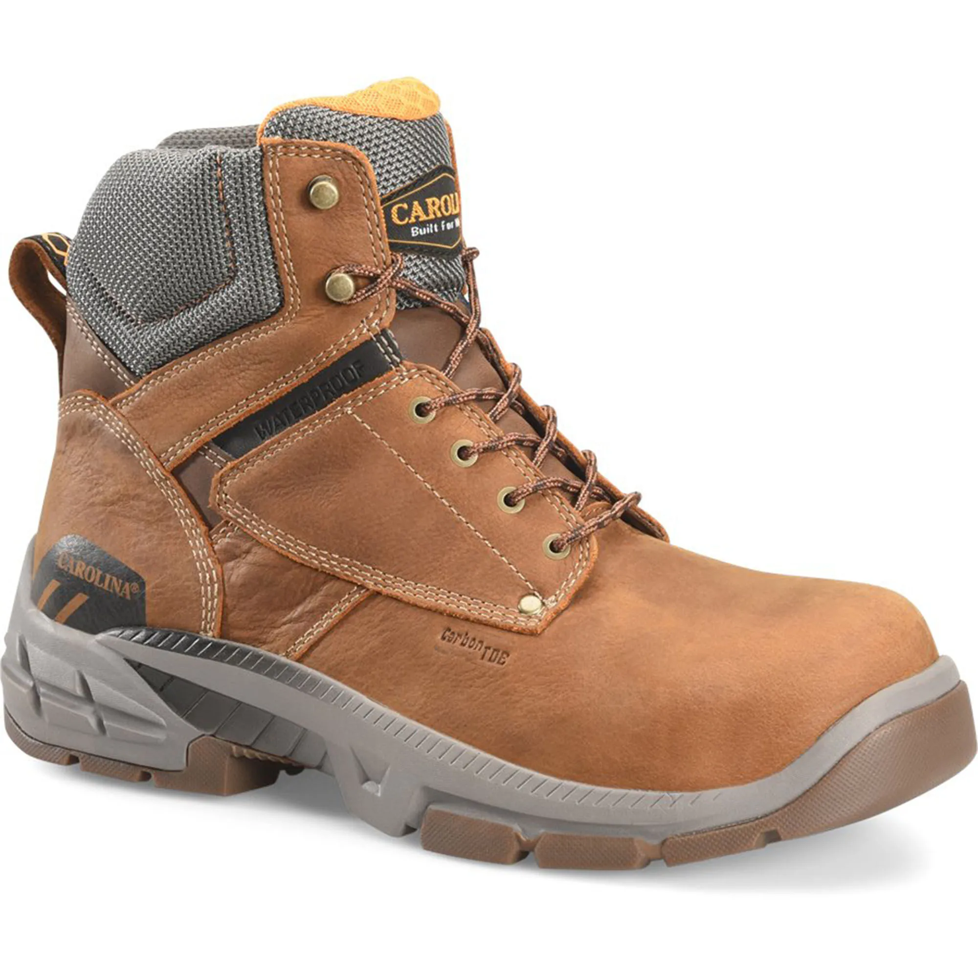 Carolina Men's 6” Waterproof Carbon Composite Broad Toe Work Boot