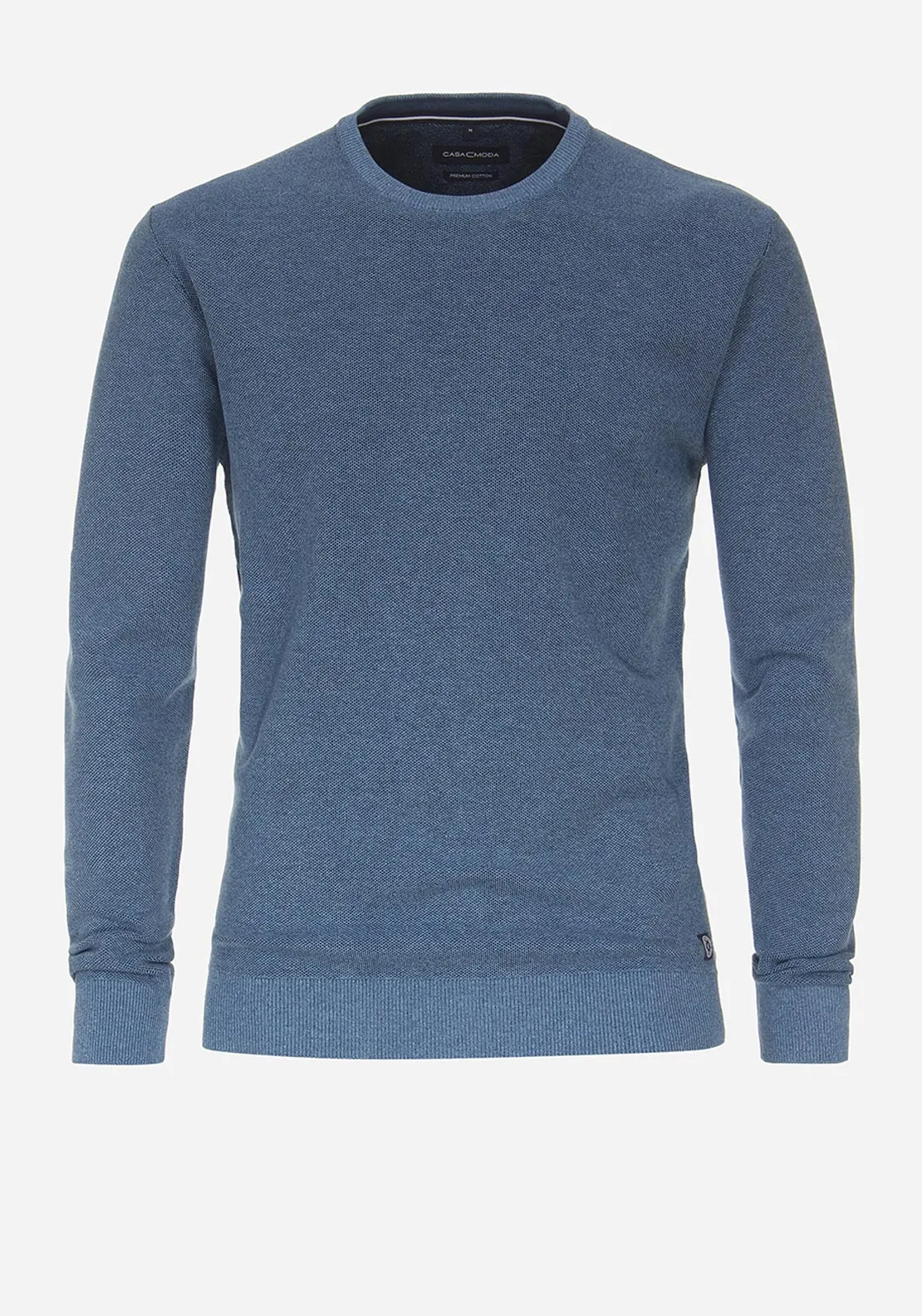 Casa Moda Crew Neck Sweater, Dark Blue