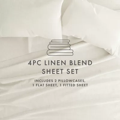 Casual Comfort Linen Rayon From Bamboo Deep Pocket Sheet Set