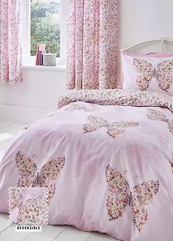 Catherine Lansfield Kids Enchanted Butterfly Duvet Cover Set | Kaleidoscope