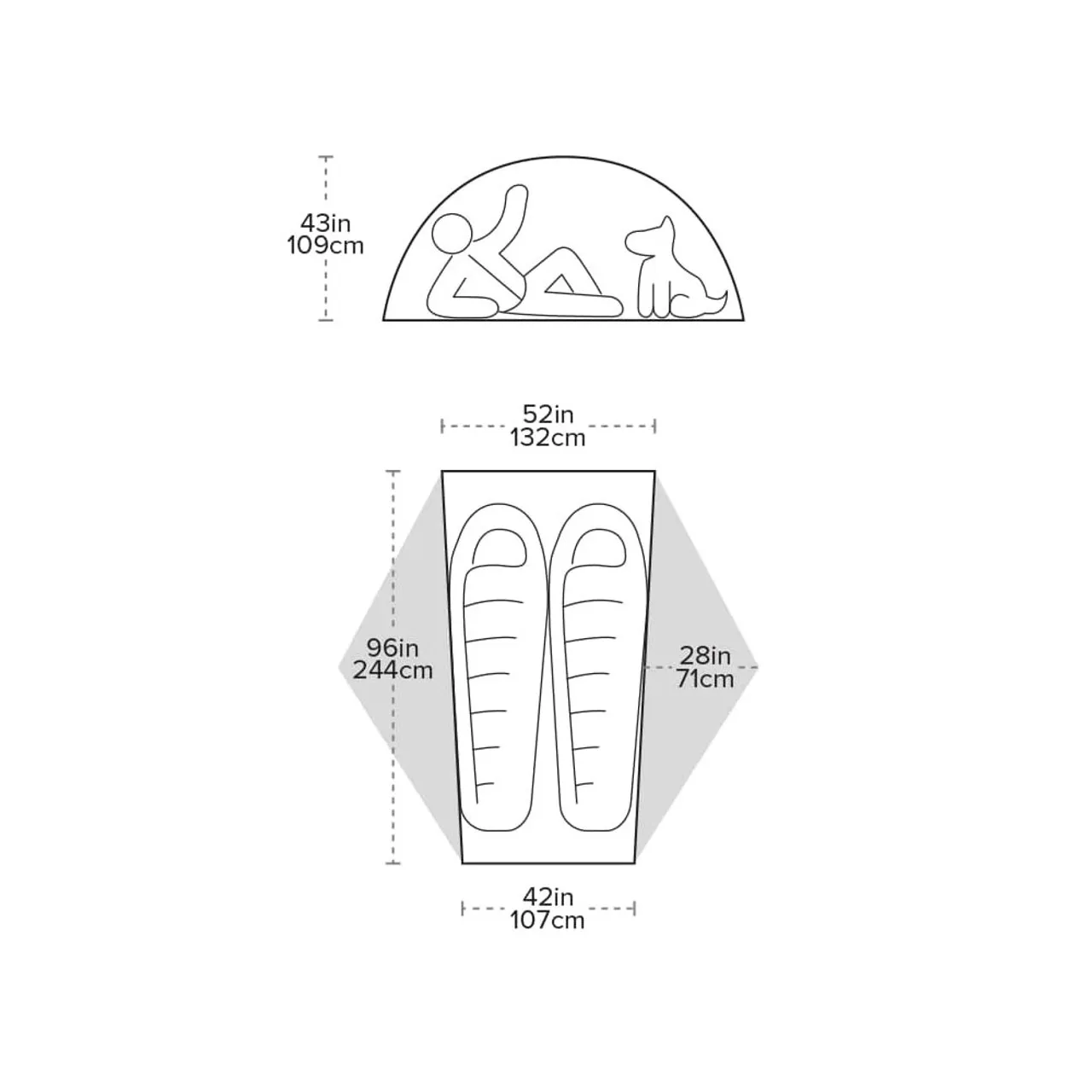 Copper Spur HV UL 2 Long Tent