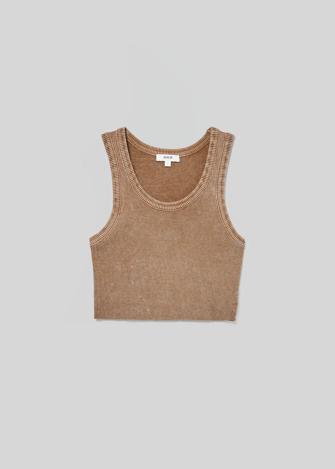 Cropped Poppy Tank