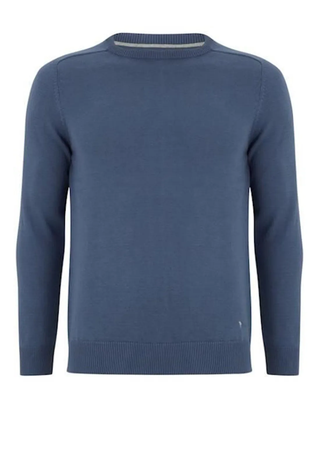 Daniel Grahame O Neck Sweater, Dark Blue