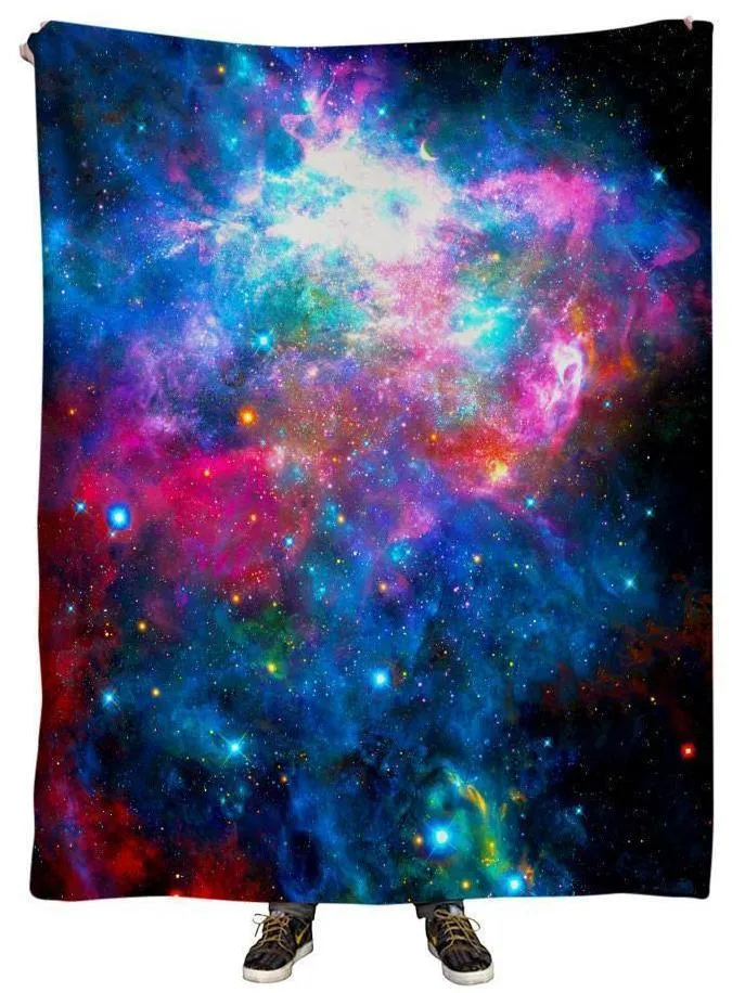 Dazzling Dimensions Plush Blanket