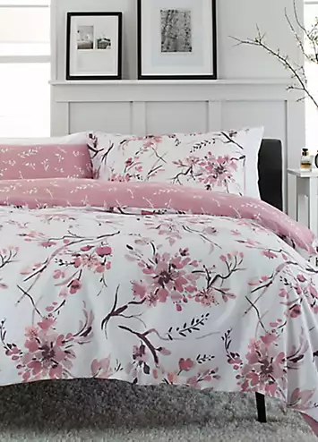 Deyongs Cherry Blossom 200 Thread Count Duvet Cover Set | Kaleidoscope