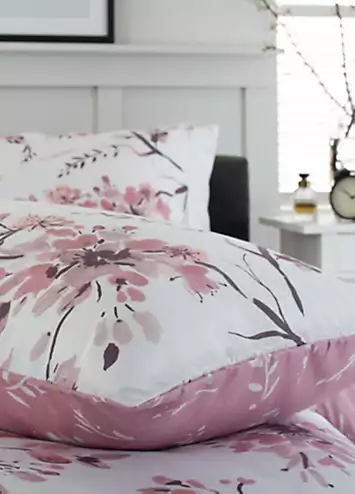 Deyongs Cherry Blossom 200 Thread Count Duvet Cover Set | Kaleidoscope