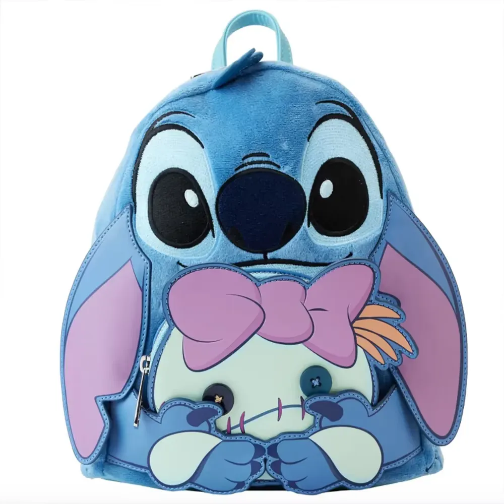 Disney Stitch and Scrump Buddy Plush Cosplay Mini Backpack