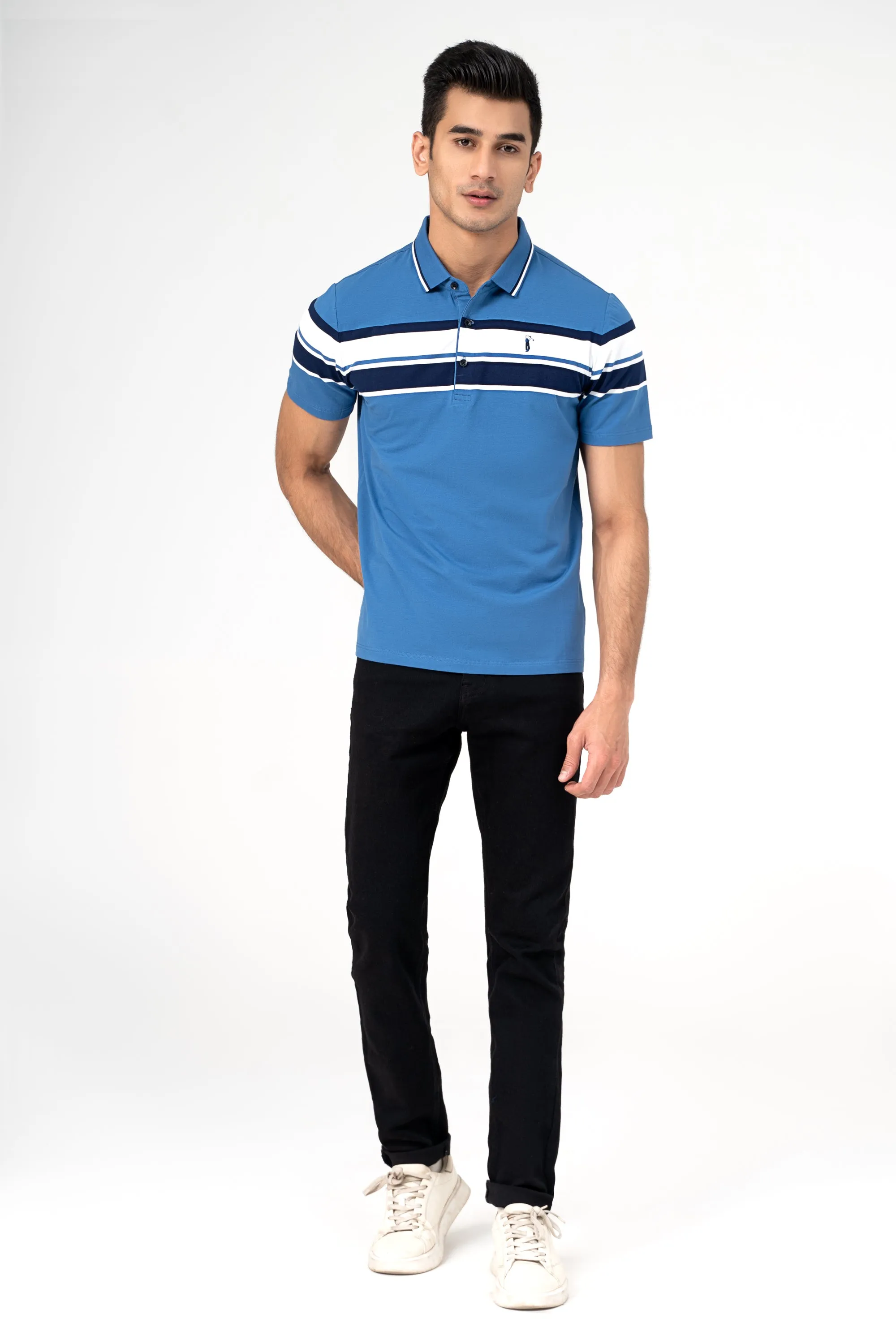 EXECUTIVE ICONIC POLO ROYAL BLUE