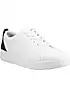 FitFlop White Rally Crystal-Backtab Trainers