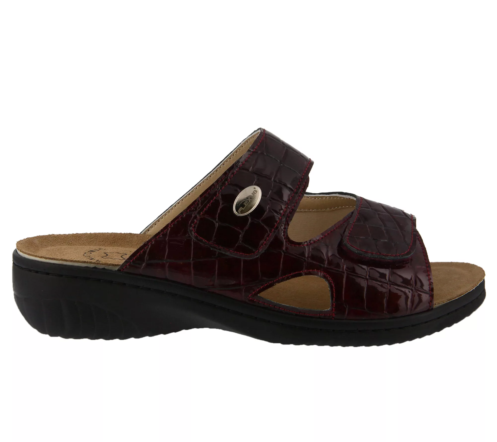 Flexus by Spring Step Slide Sandals - Almeria