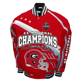 Franchise Club Mens NCAA Commemorative  softshell sublimation  Jacket-01