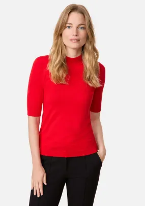 Gerry Weber Fine Knit Sweater Top, Red