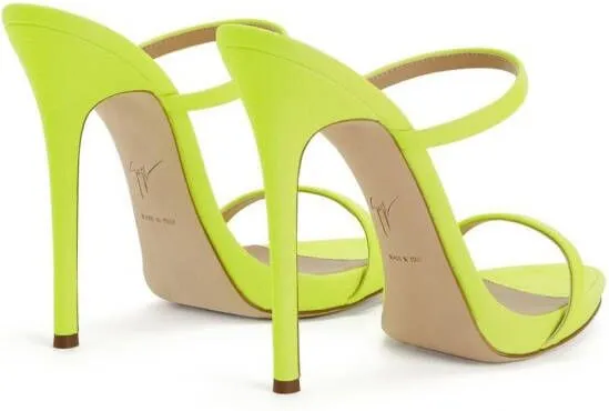 Giuseppe Zanotti Darsey 120mm heeled sandals Yellow