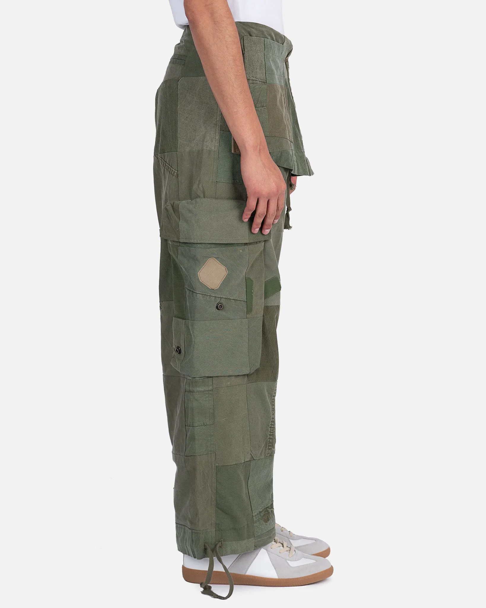 Greg Lauren Army Tent Scrapwork Apron in Vintage Army