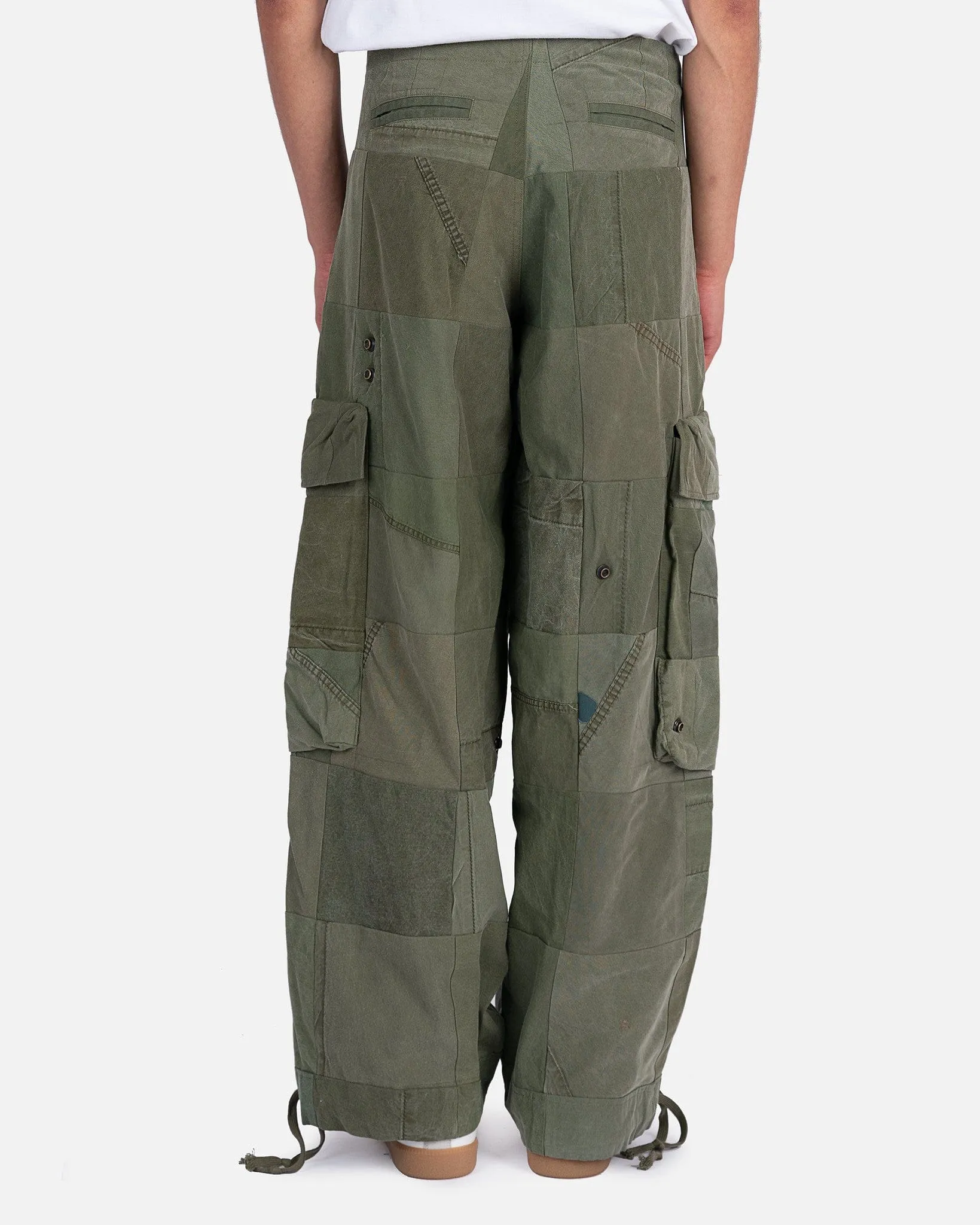 Greg Lauren Army Tent Scrapwork Apron in Vintage Army