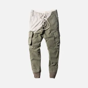 Greg Lauren     army tent slim cargo pant