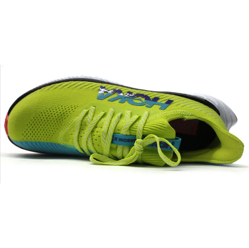 Hoka Womens Trainers Carbon X 3 Lace-Up Low-Top Running Textile - UK 7