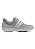 Hotter Leanne Leather Grey II Wide Women’s Athleisure Trainers