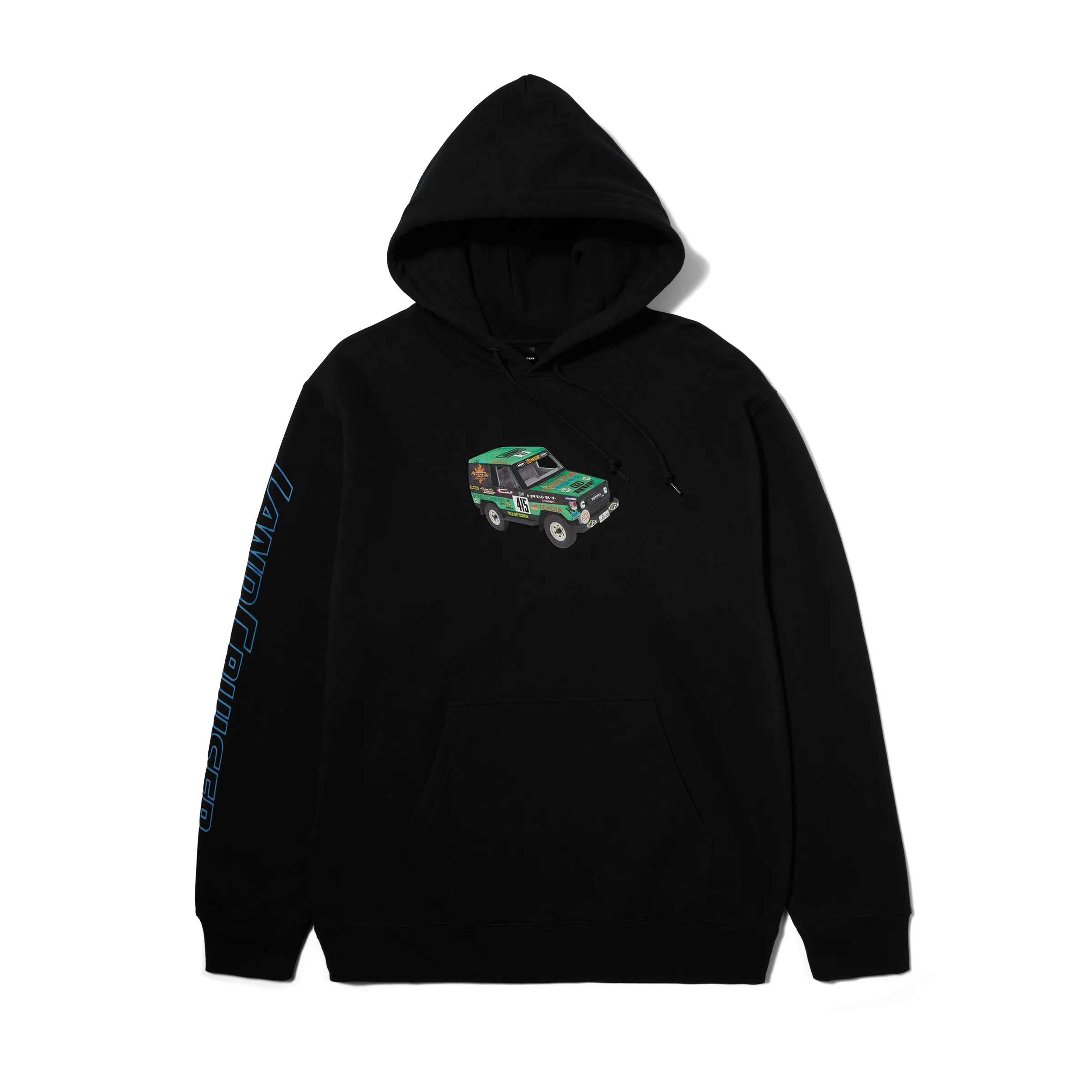 HUF X TOYOTA SAHARA RALLY PULLOVER HOODIE - BLACK