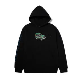 HUF X TOYOTA SAHARA RALLY PULLOVER HOODIE - BLACK