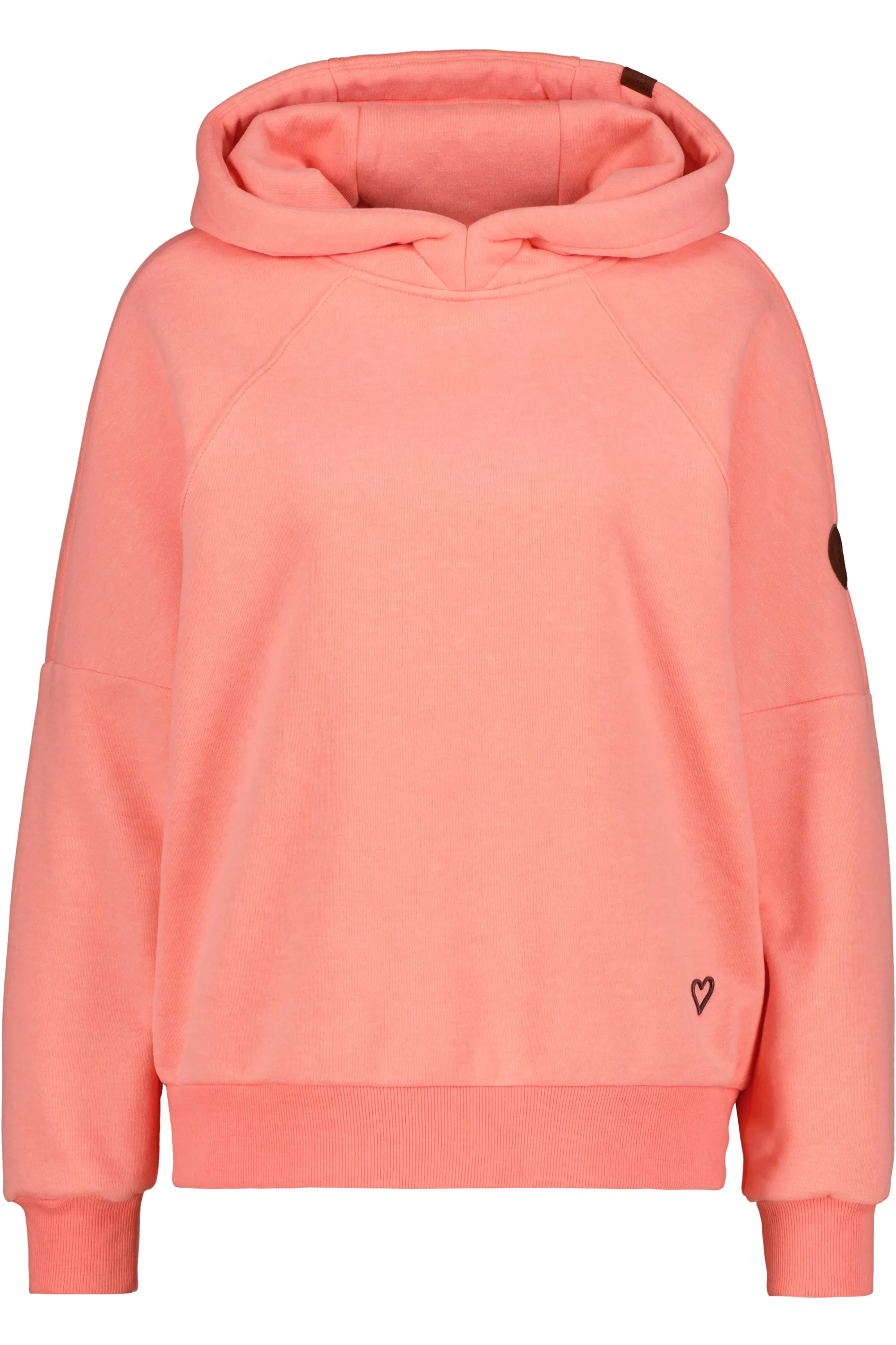 JerraAK A Hoodie Damen mit Kapuze Orange