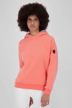 JerraAK A Hoodie Damen mit Kapuze Orange