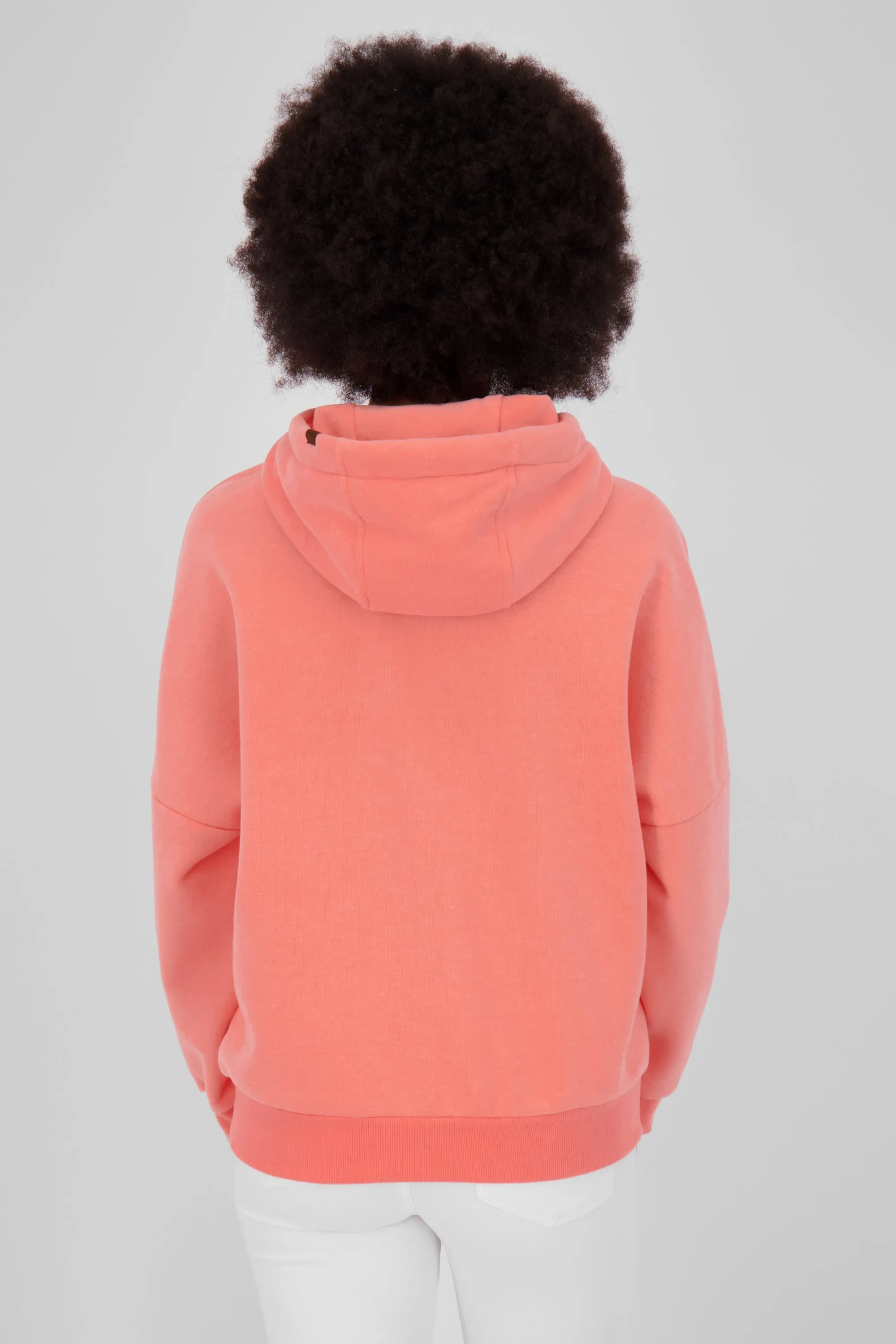 JerraAK A Hoodie Damen mit Kapuze Orange