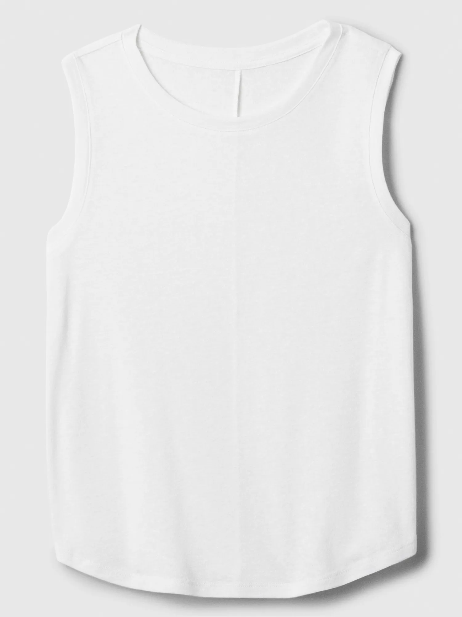 Linen-Blend Tank Top