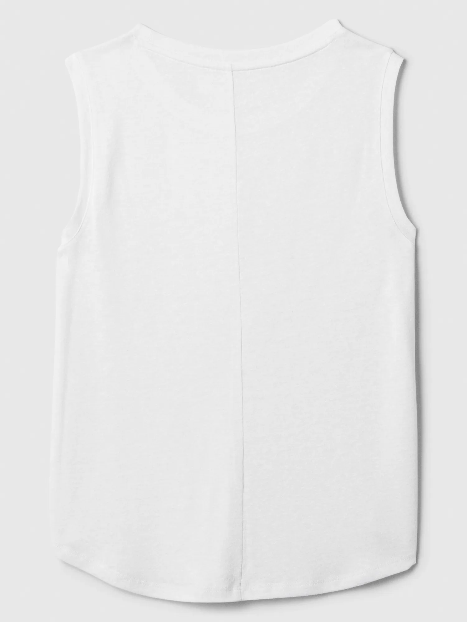 Linen-Blend Tank Top