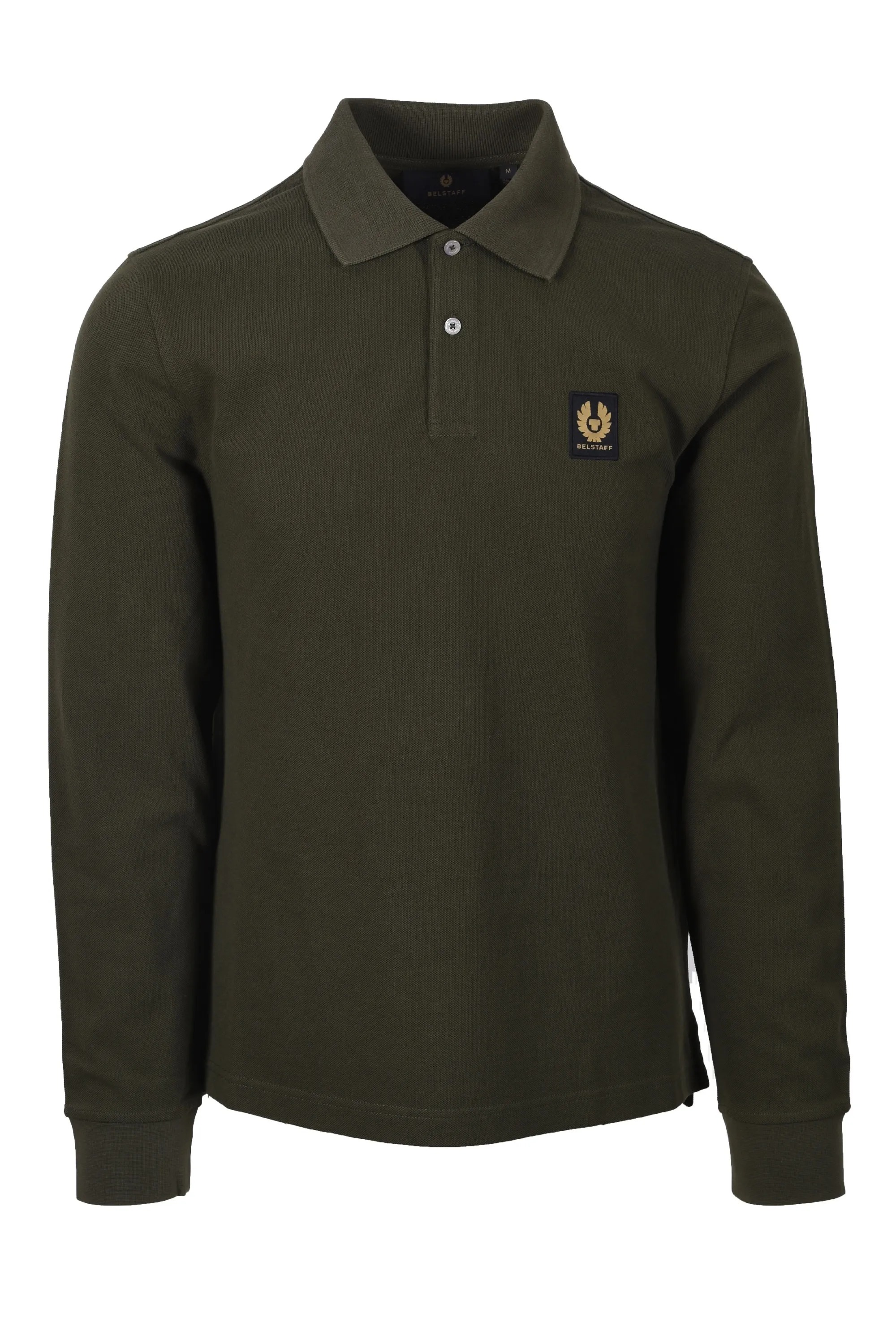 Long Sleeved Polo Tile Green