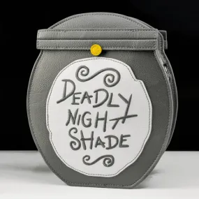 Loungefly x Disney Nightmare Before Christmas Deadly Night Shade Crossbody Bag