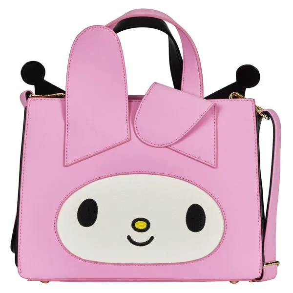 Loungefly x Sanrio My Melody and Kuromi Double Sided Crossbody Bag