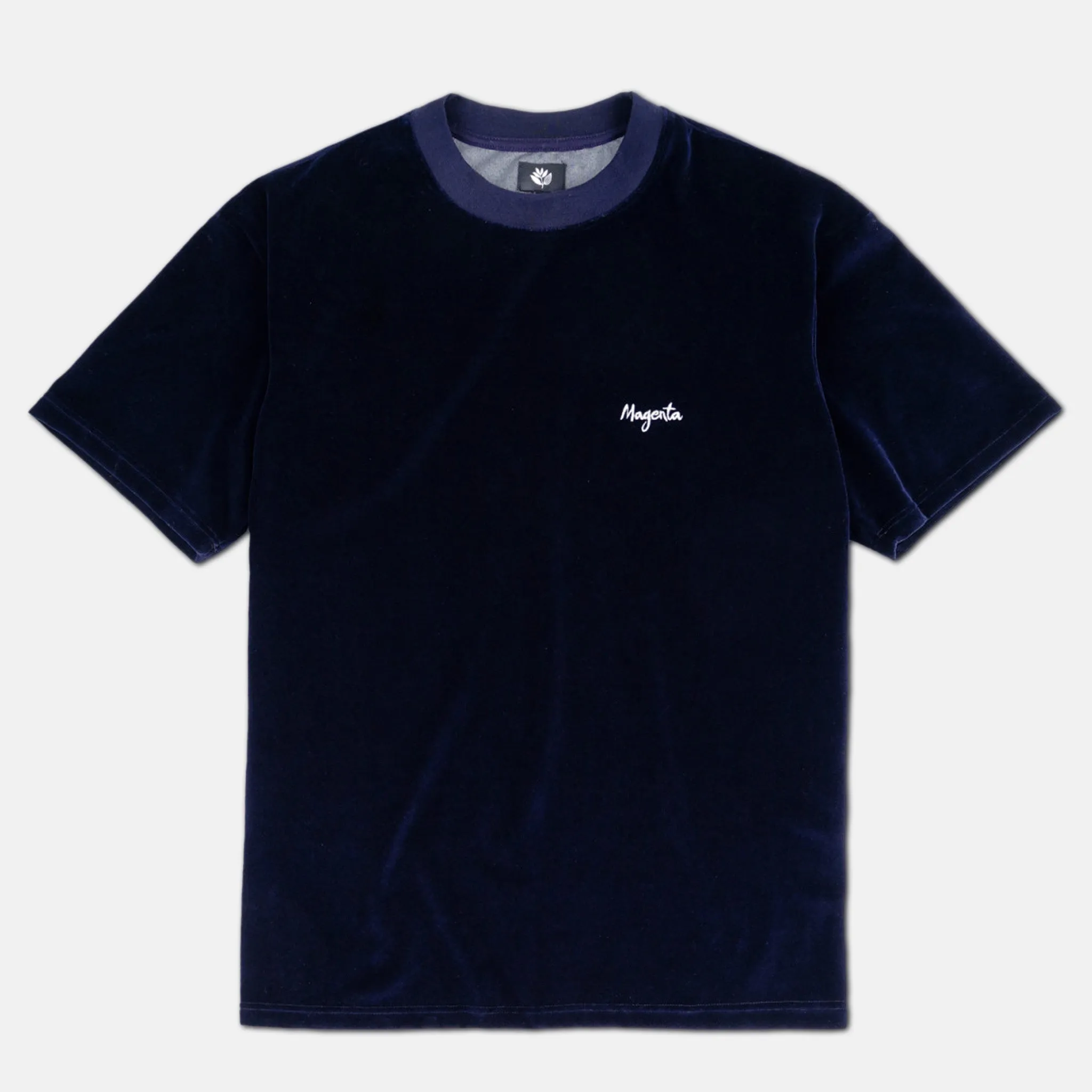 Magenta Skateboards - Velours T-Shirt - Navy