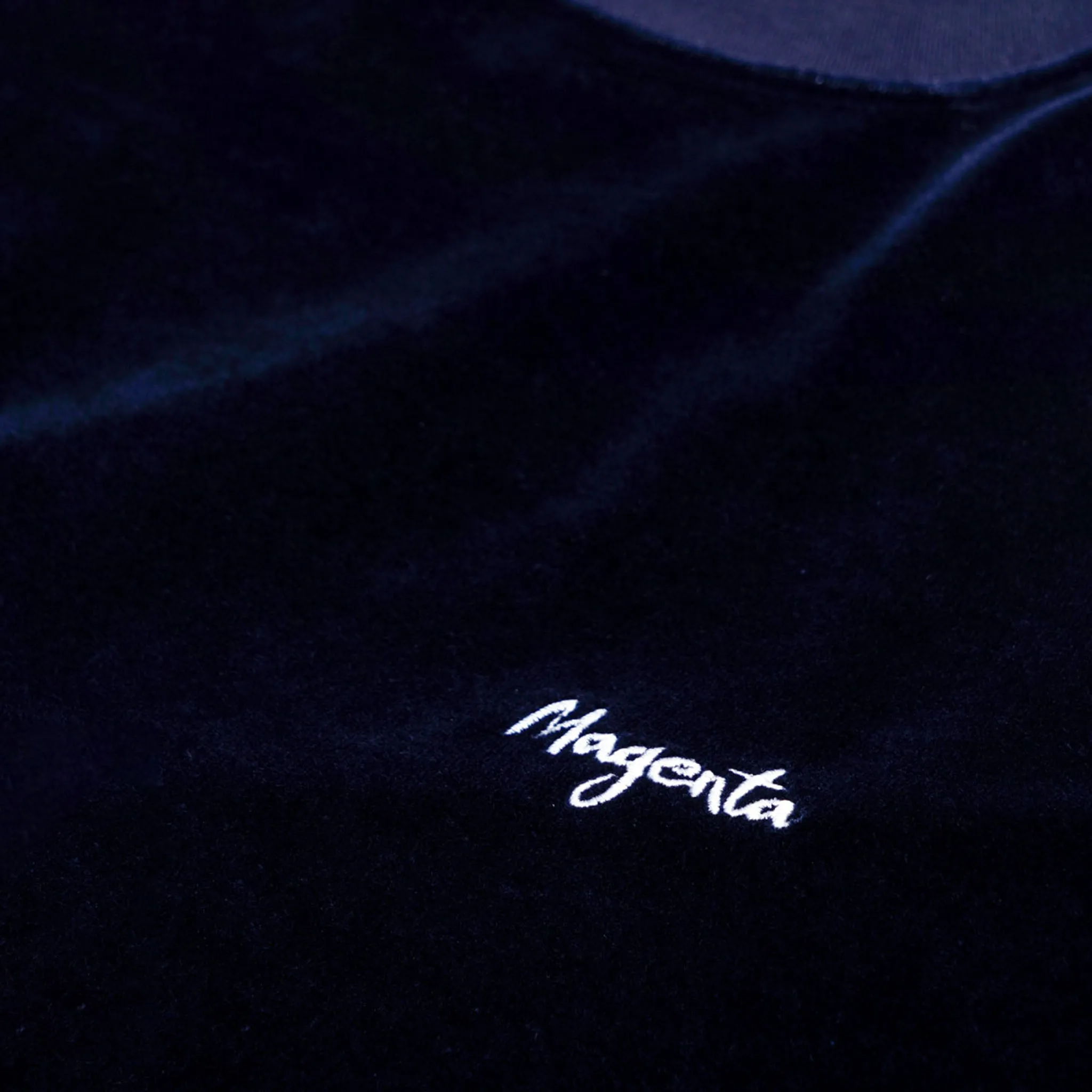 Magenta Skateboards - Velours T-Shirt - Navy