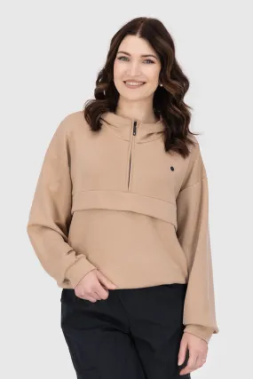 MajviAK T Supersoft Oversize Hoodie Beige