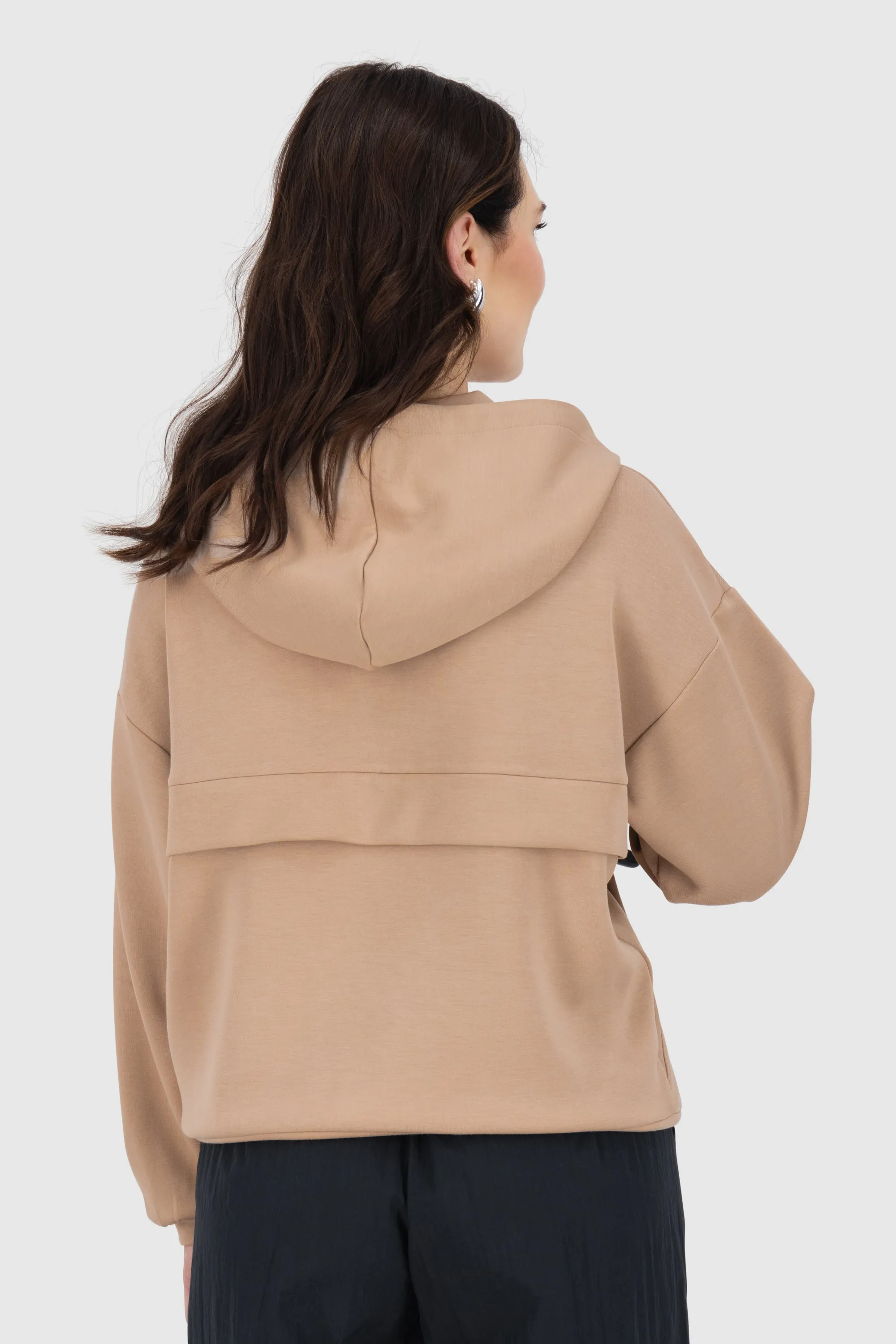 MajviAK T Supersoft Oversize Hoodie Beige