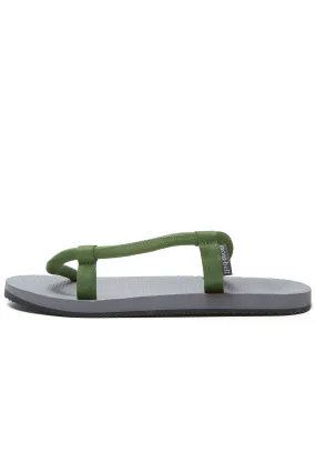 Montbell Sock-On Sandals - Grey/Leaf Green