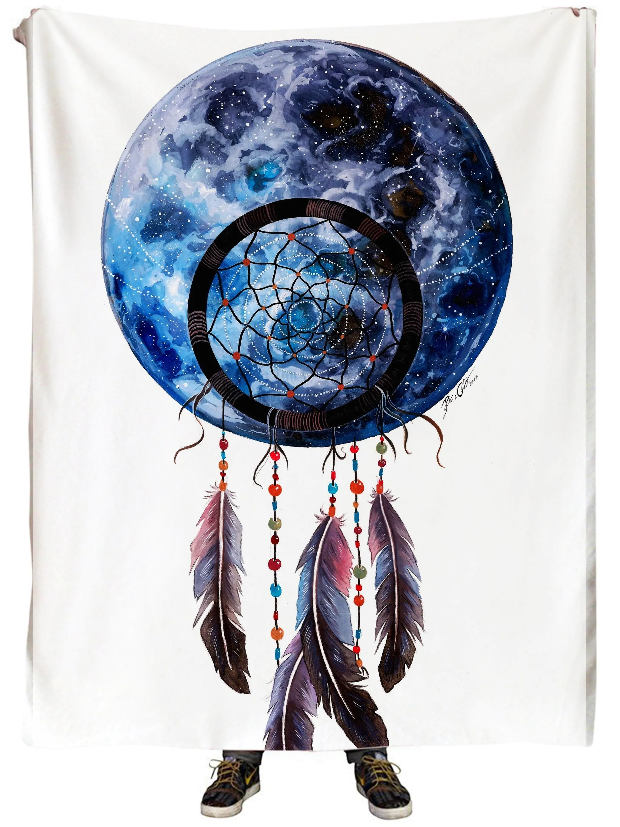 Moon Catcher Plush Blanket