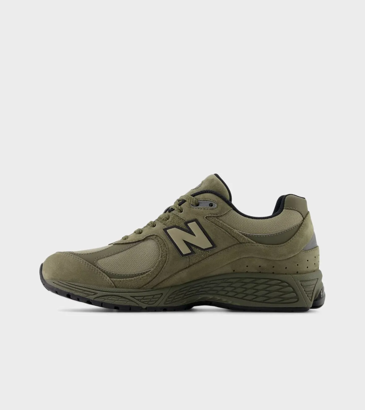 New Balance 2002R - Dark Camo with Dark Stoneware and Black