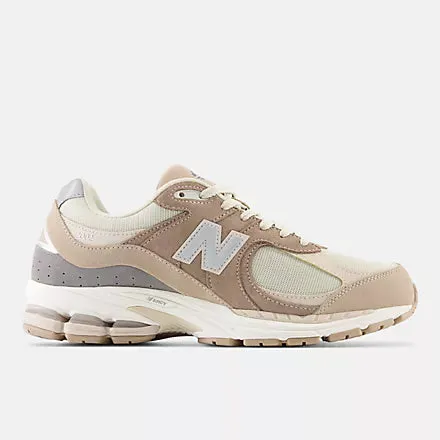 New Balance 2002R Driftwood with sandstone and moonbeam