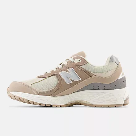 New Balance 2002R Driftwood with sandstone and moonbeam