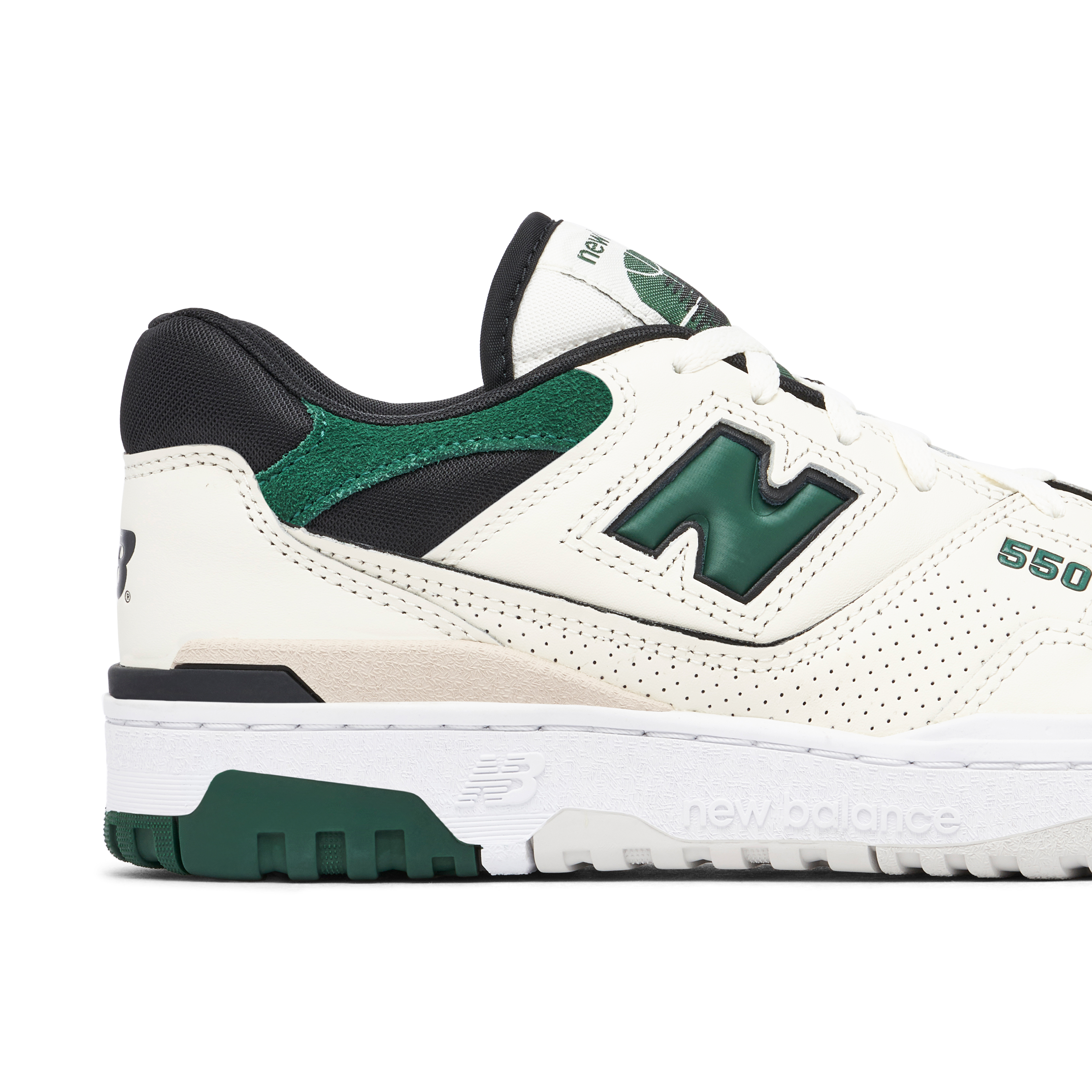 New Balance 550 Sea Salt Pine Green | BB550VTC | Laced