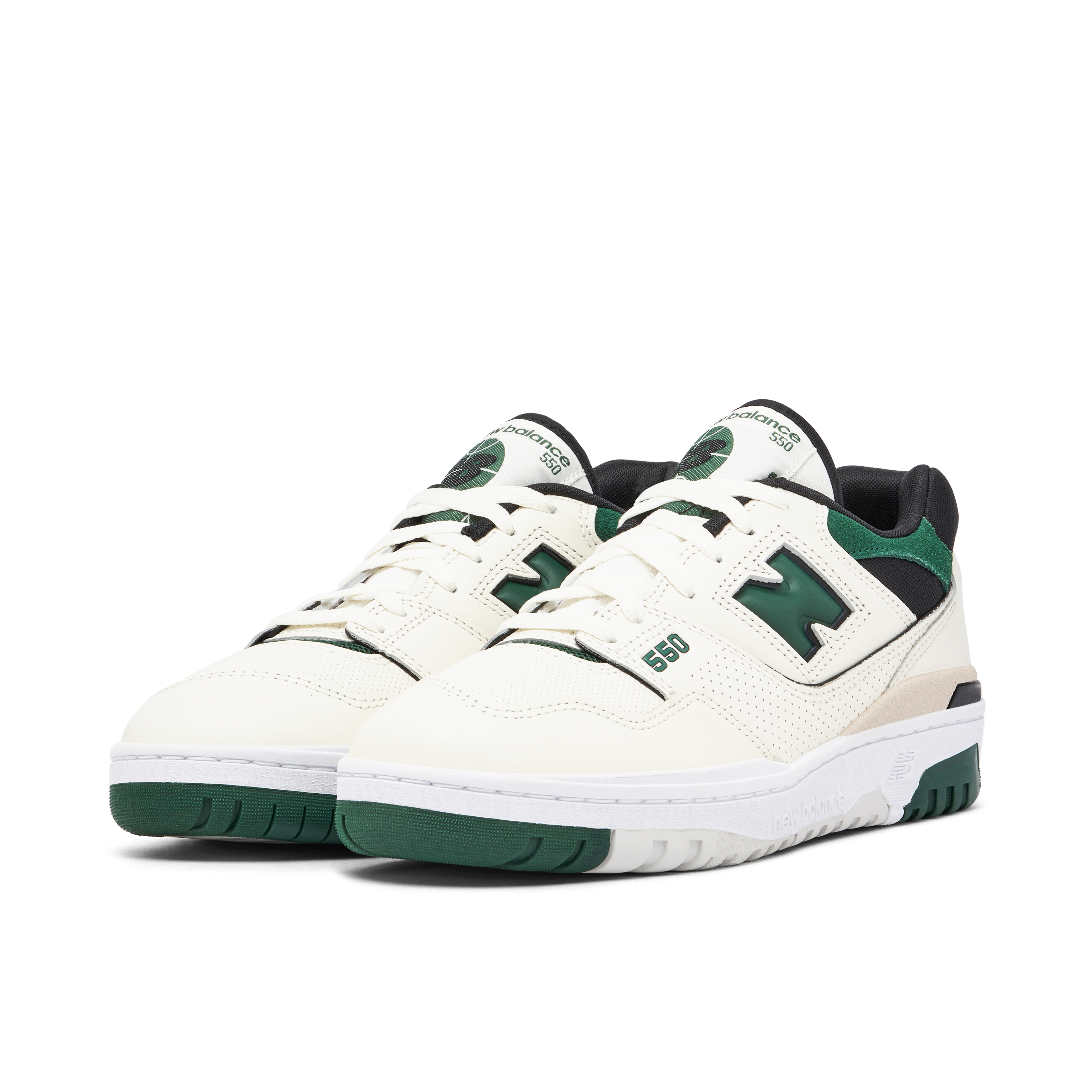 New Balance 550 Sea Salt Pine Green | BB550VTC | Laced