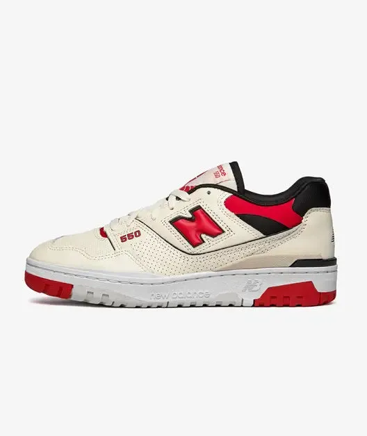 New Balance 550 VTB - Sea Salt / Red