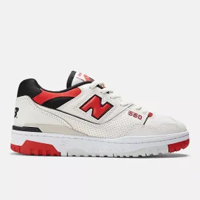 New Balance 550 VTB - Sea Salt / Red