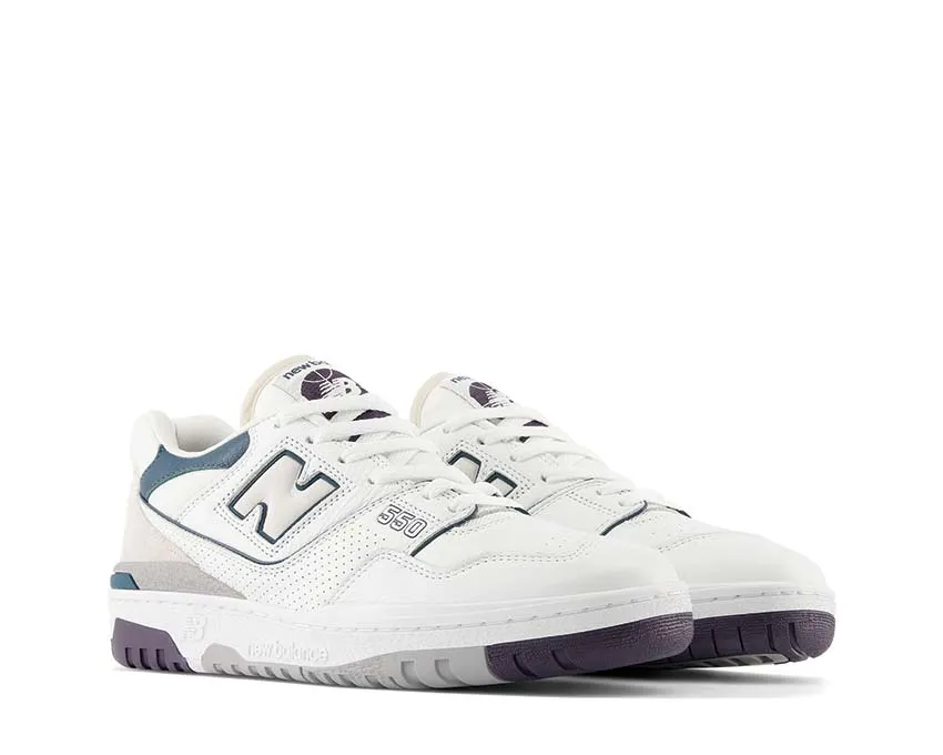 New Balance 550 - White / Interstellar / Deep Ocean