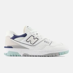 New Balance 550 - White / Winter Fog / Navy